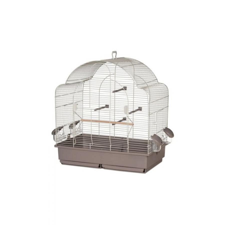 JAULA PAJARO 653 CREMA. Agapornis 58x36x57