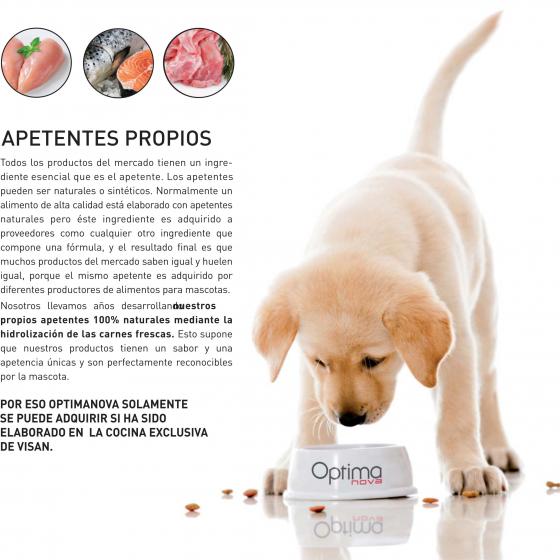 OPTIMA NOVA PUPPY MINI POLLO ARROZ 2 KG.