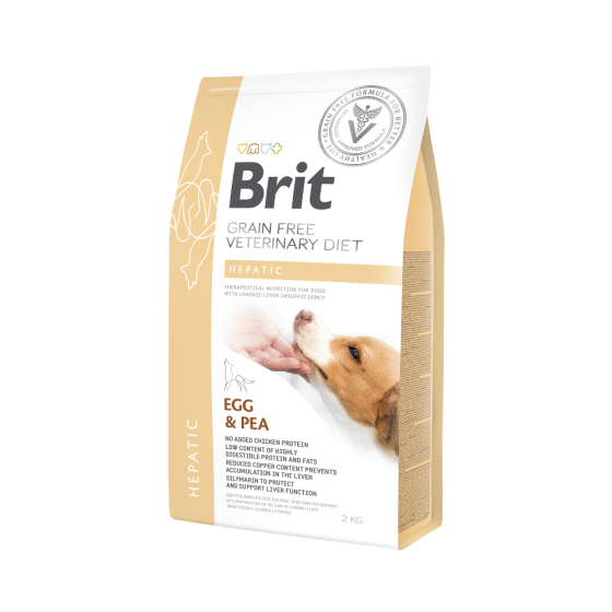 Brit GF VD Dog HEPATIC Huevo