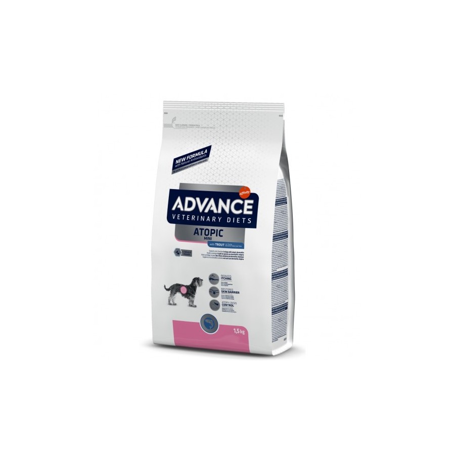 ADVANCE DOG ATOPIC TROUT MINI 1.5 KG - Imagen 1