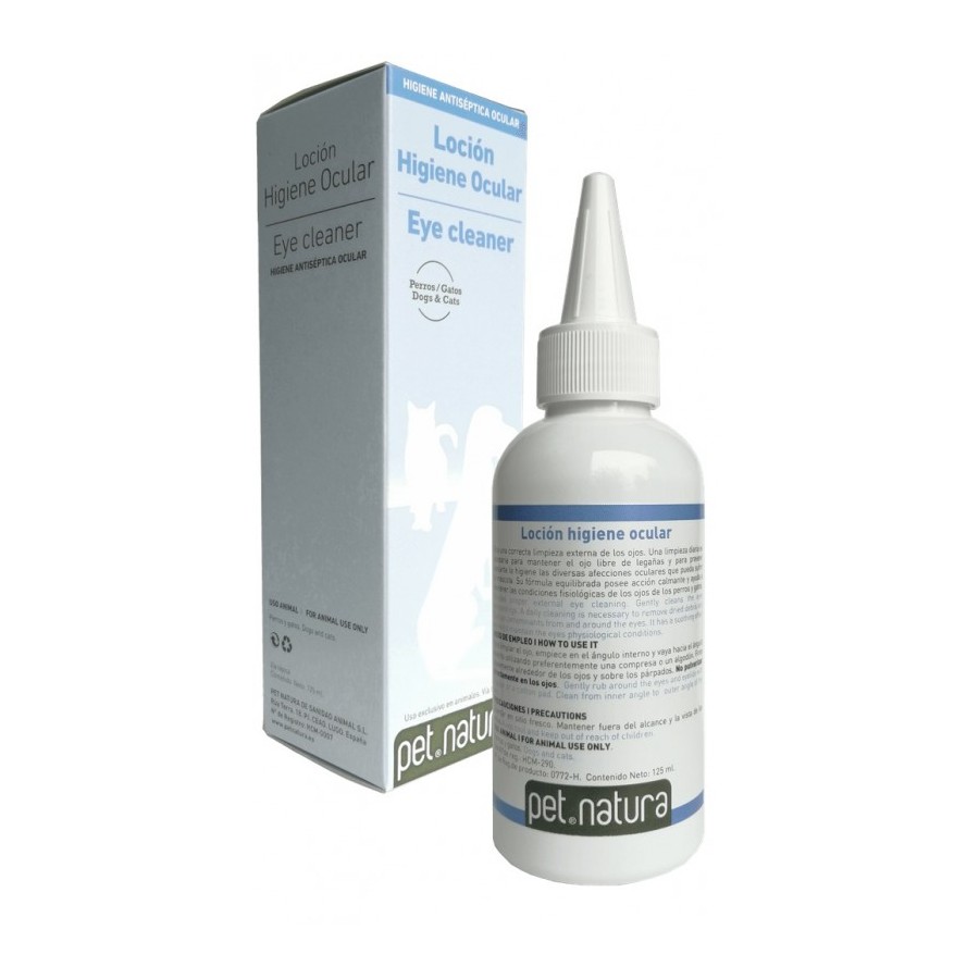 LOCION HIGIENE OCULAR 125 ML.Petnatura - Imagen 1