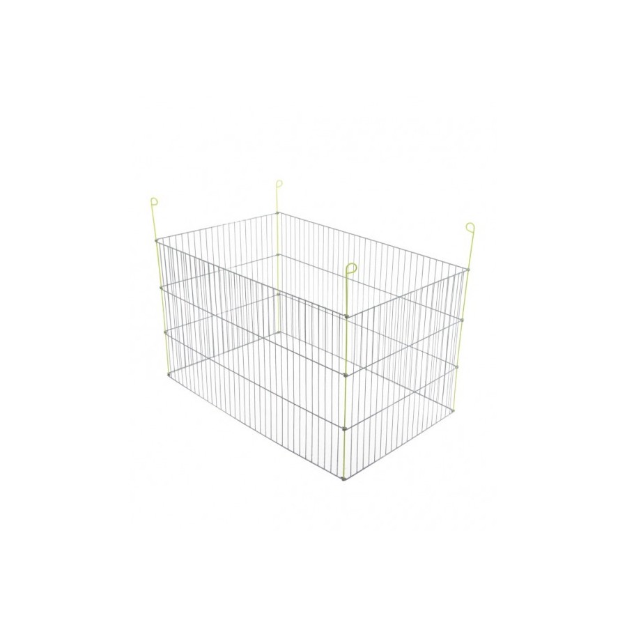 PARQUE RECTAGULAR 590 VERDE Medidas:110x60x60cm. - Imagen 1