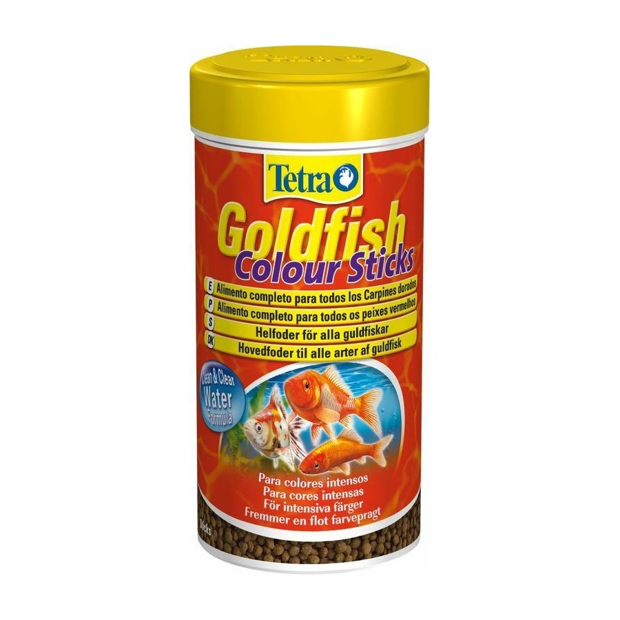 TETRA GOLDFISH COLOR (sticks) 250 ml. - Imagen 1