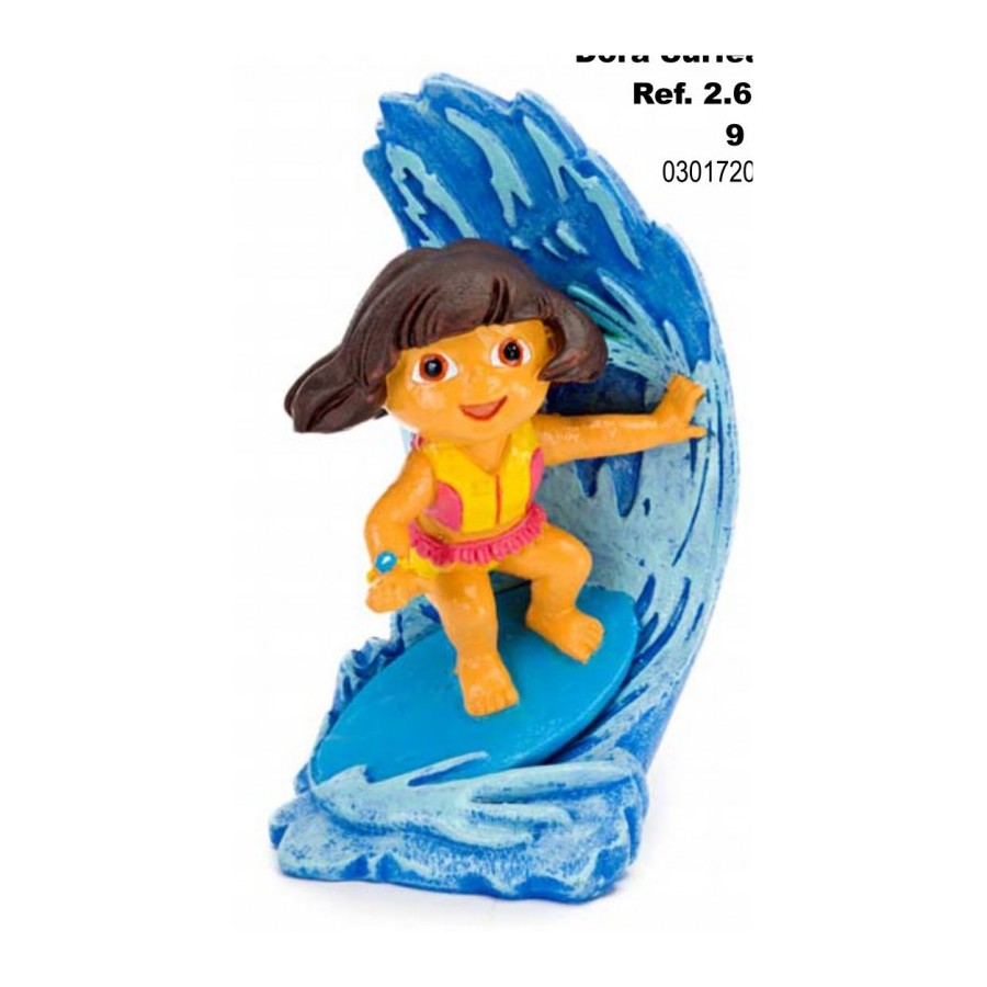 DORA SURFEANDO 9 CM. - Imagen 1