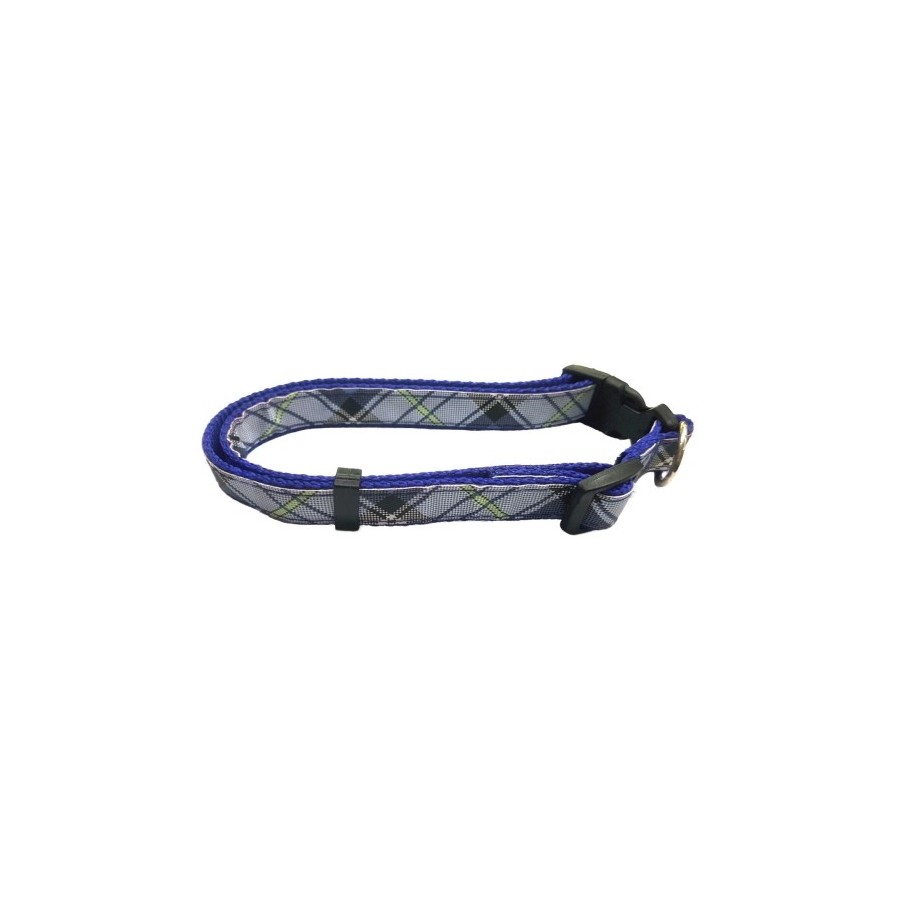 COLLAR NYLON 20MM 35-50CM.GALES AZUL - Imagen 1