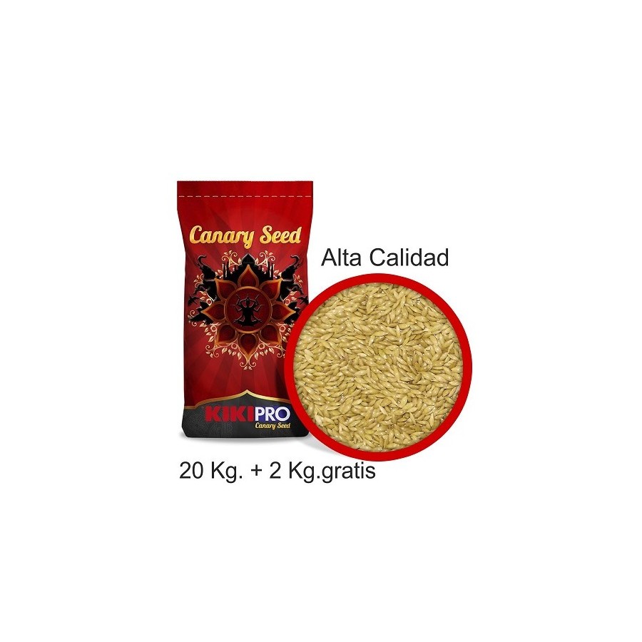 ALPISTE KIKIPRO ALTA CALIDAD 20 KG.+2 Kg.gratis - Imagen 1 ALPISTE KIKIPRO ALTA CALIDAD 20 KG.+2 Kg.gratis - Imagen 1