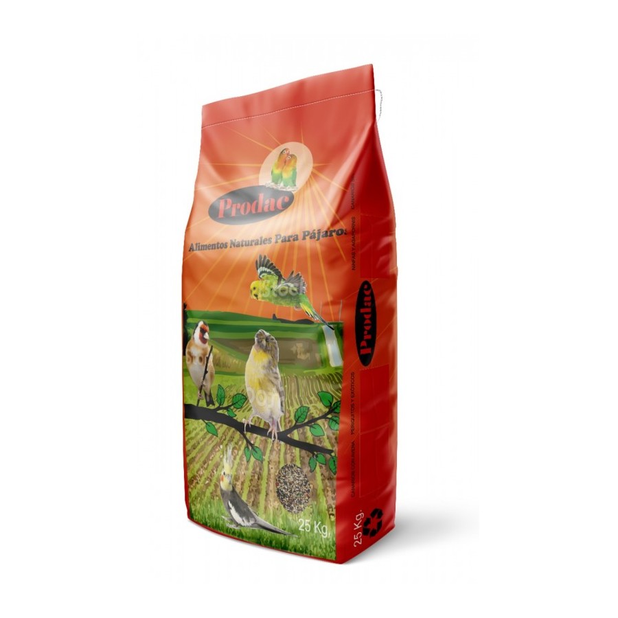 CANARIOS SIN AVENA PRODAC 25 KG. - Imagen 1