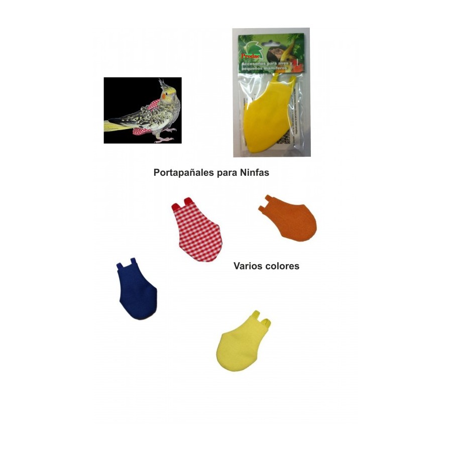 PORTAPAÑALES PARA NINFAS (varios colores) - Imagen 1 PORTAPAÑALES PARA NINFAS (varios colores) - Imagen 1